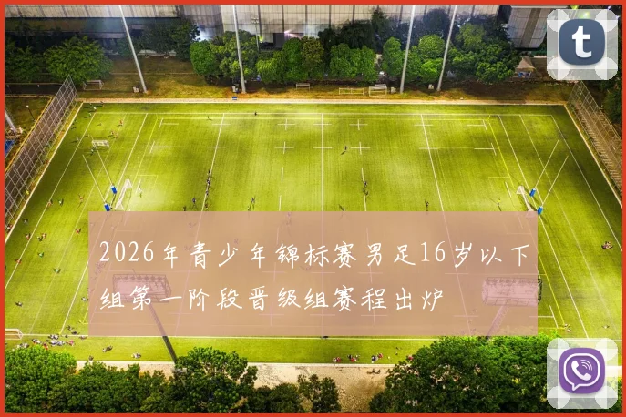 2026年青少年锦标赛男足16岁以下组第一阶段晋级组赛程出炉